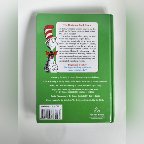 The Big Green Book of Beginner Books by Dr. Seuss - Picture 3 of 6